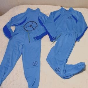 2 Matching Jordan Sweat Suits